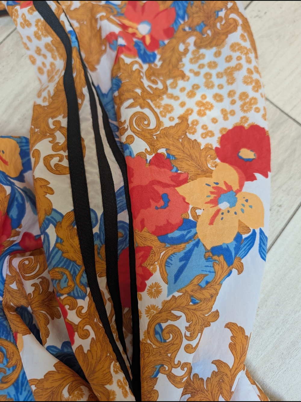 adidas X HER London studio Collab Multicolor Floral Track Pants - Picture 6 of 9